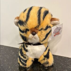 Gund Tiger Cub Plush 10" 1982 Stuffed Animal Toy